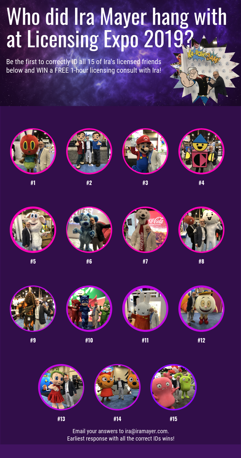 15 characters with Ira