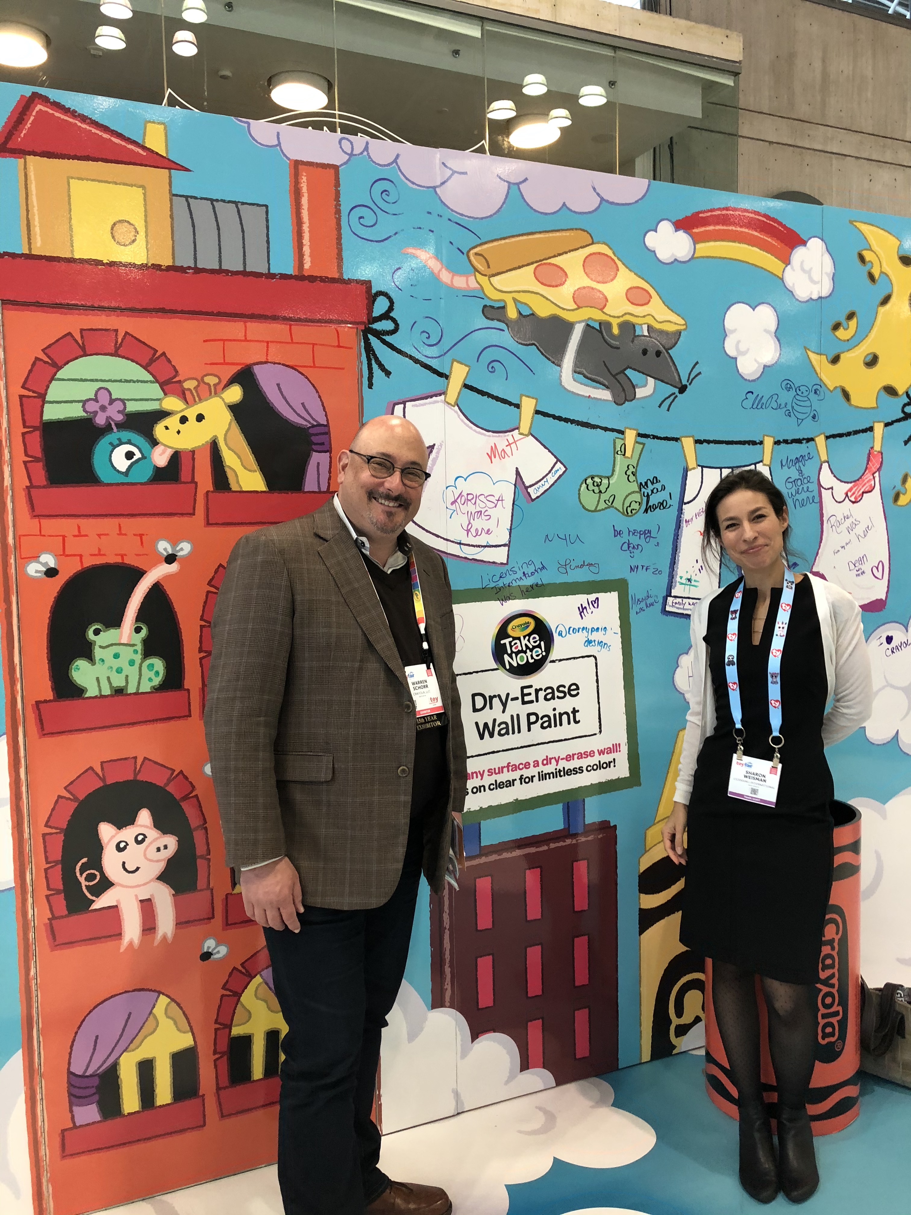 Crayola Dry-Erase wall paint